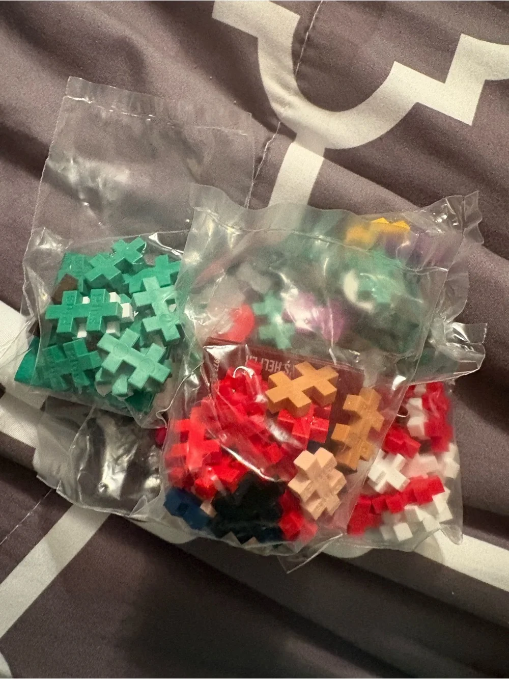 Plus Plus Christmas assorted Creative Building Packs blind pack of 3